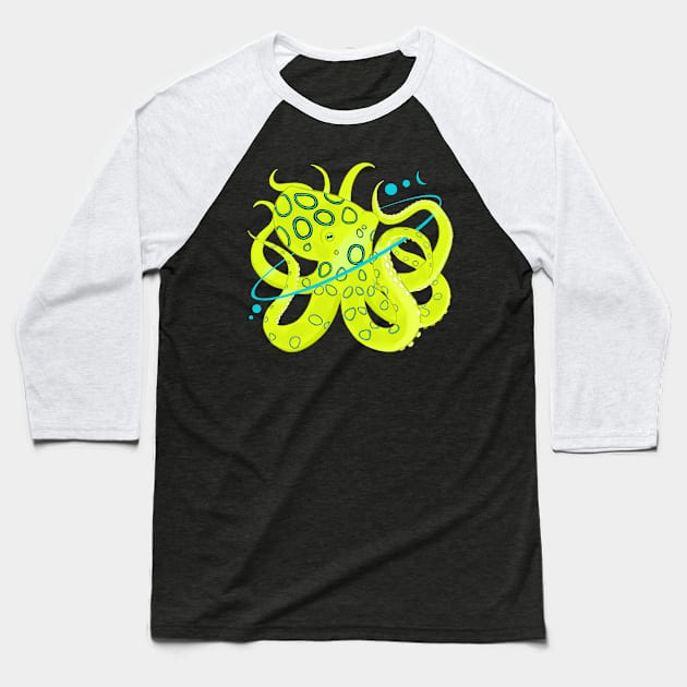 BLUE-RINGED OCTOPUS Baseball T-Shirt by itshypernova